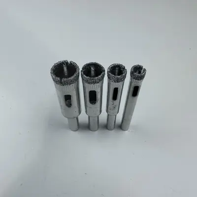 Diamond Tile Hole Saw Drill Bits Set, Ceramic Glass Porcelain Cutter Tool - Excellent - Real photo at TamDo.us