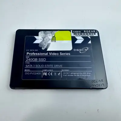Digistor PIX 240 240GB 2.5" SATA III SSD Professional Video Series DIG-PVD240S - Thumbnail 2
