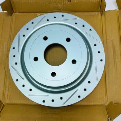 Disc Brake Rotor 631-46009L – Rear Left Fits Cadillac XLR, Chevrolet Corvette - Thumbnail 4