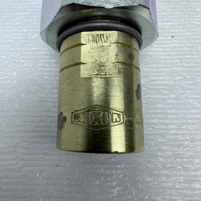 Dixon Valve 6WBF6-B Brass Interchange Hydraulic Fitting Coupler - Thumbnail 3