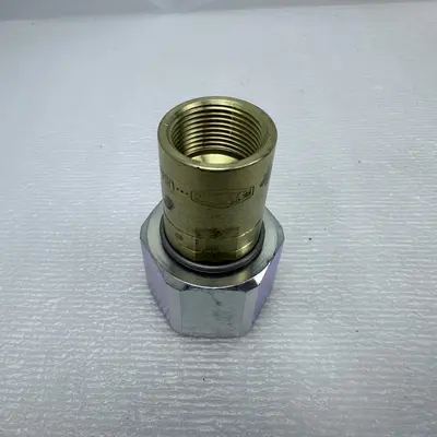 Dixon Valve 6WBF6-B Brass Interchange Hydraulic Fitting Coupler - Thumbnail 2