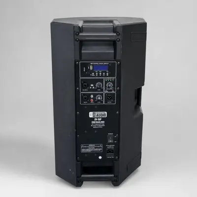 Dixon ZX-15P 15-Inch Powered 2-Way Bi-Amp Loudspeaker 2000W MAX PA Speaker - Thumbnail 2