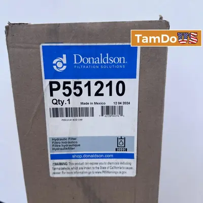 Donaldson P551210 Hydraulic Filter - Fits Komatsu PC200/PC300 & Doosan DX140 - New - Real photo at TamDo.us