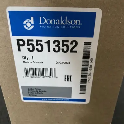 Donaldson P551352 Engine Oil Filter Spin On Full Flow - Thumbnail 6