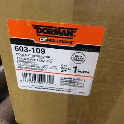 Dorman 603-109 Coolant Reservoir Overflow Tank Replacement - Thumbnail 4
