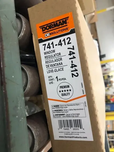 Dorman 741-412 Front Left Power Window Motor and Regulator FOR Honda Accord - Thumbnail 6