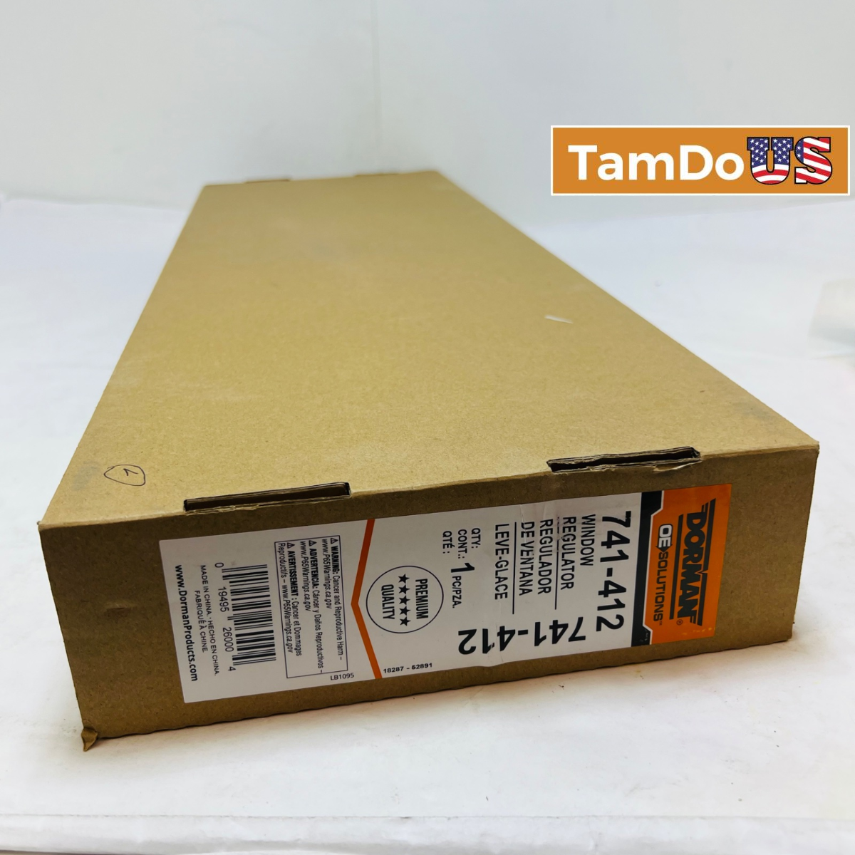 Dorman 741-412 Front Left Power Window Motor and Regulator FOR Honda Accord - Photo 1 - Real photo at TamDo.us