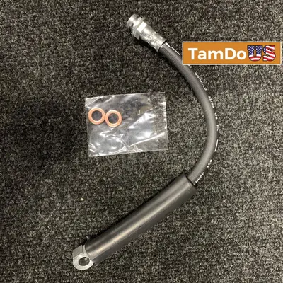 Dorman H36847 Front Brake Hydraulic Hose GM Buick Chevy Pontiac Olds 11.38" - Thumbnail 1