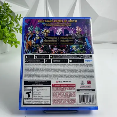 Dragon Ball FighterZ Sony PlayStation 5 PS5 Disc Case Insert Complete - Thumbnail 4