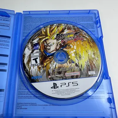 Dragon Ball FighterZ Sony PlayStation 5 PS5 Disc Case Insert Complete - Thumbnail 3