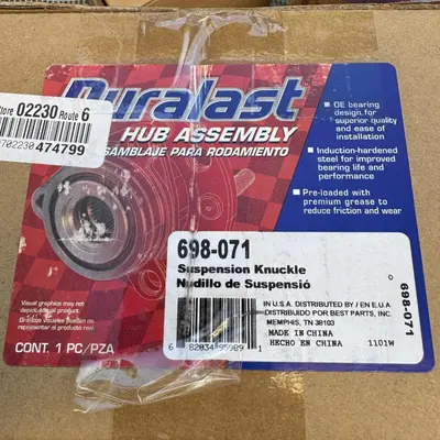 Duralast 698-071 Front Left Driver Steering Knuckle FOR Chevy GMC Cadillac - Thumbnail 3