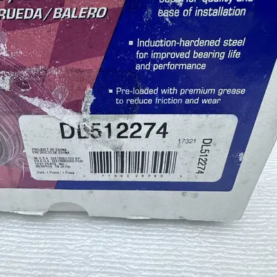 Duralast Bearing DL512274 - Thumbnail 1