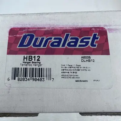 Duralast Driveshaft Center Support HB12 - Thumbnail 1