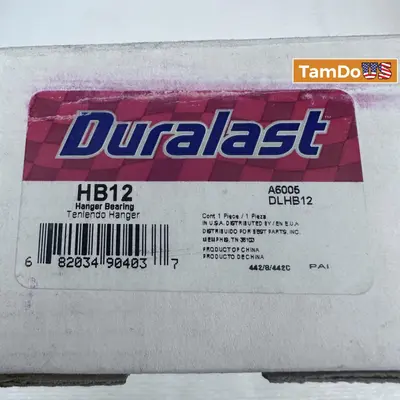 Duralast Driveshaft Center Support HB12 - Thumbnail 3