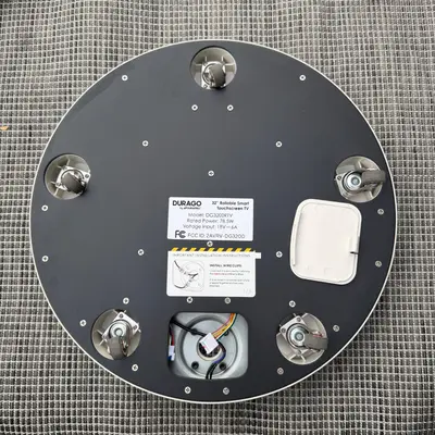 DuraPro DuraGo 32" Smart TV Replacement ROUND BASE Unit DG3200RTV (No Pole) - Thumbnail 4