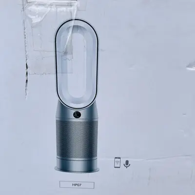 Dyson Purifier Hot+Cool HP07 – Air Purifier, Heater & Fan – Silver/White - Thumbnail 3