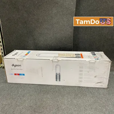 Dyson Purifier Hot+Cool HP07 – Air Purifier, Heater & Fan – Silver/White - Excellent - Real photo at TamDo.us