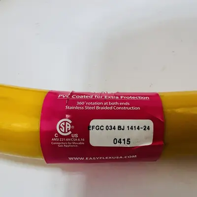 EasyFlex Commercial Gas Connection Kit 3/4" x 24" CSA NSF Certified - Thumbnail 7