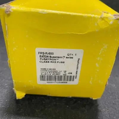 Eaton Bussmann FRS-R-600 FUSETRON 600A 600V Class RK5 Dual-Element Fuse - Thumbnail 5