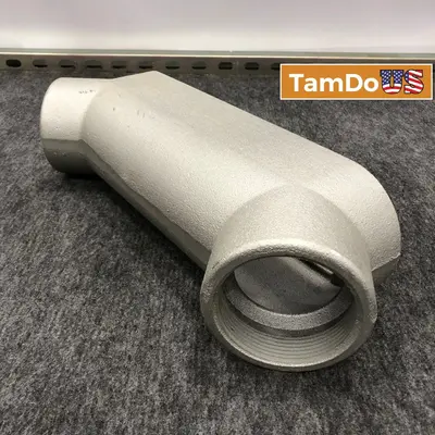 Eaton Crouse-Hinds BUB8 Condulet Mogul Outlet Body, 3" Conduit Fitting - Thumbnail 1