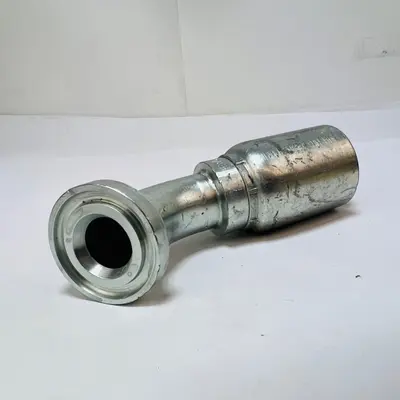 Eaton Weatherhead Hydraulic Hose Fitting 45 Degree Flange Elbow Crimp Hose End - Thumbnail 3
