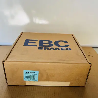 EBC Brakes RK1201 OE-Style Disc Brake Rotor Set (2), G3000 Cast Iron - Thumbnail 1