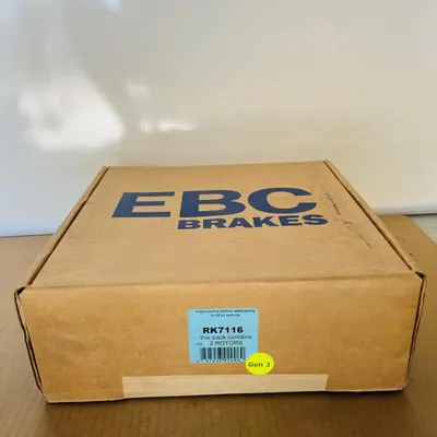 EBC Brakes RK7116 OE-Style Disc Brake Rotor Set (2) - Thumbnail 1