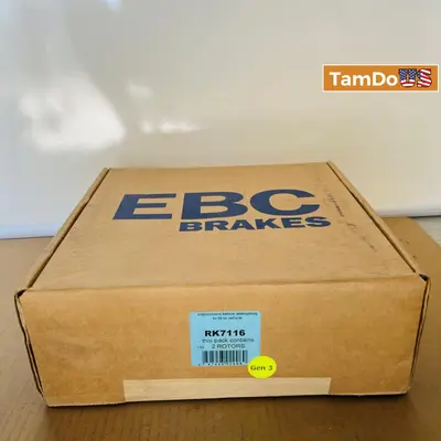 EBC Brakes RK7116 OE-Style Disc Brake Rotor Set (2) - Thumbnail 3