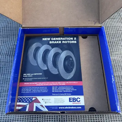 EBC GD1315 3GD Series Sport Dimpled/Slotted Rear Rotors Set - 2004-2013 Mazda 3 - Thumbnail 7