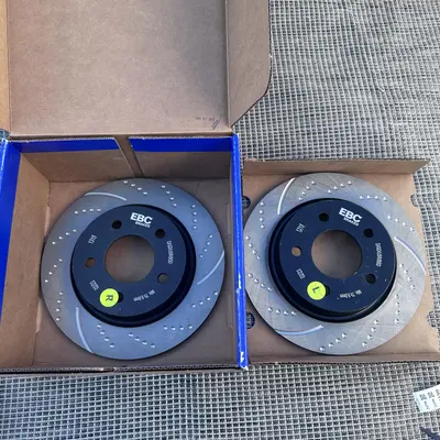 EBC GD1315 3GD Series Sport Dimpled/Slotted Rear Rotors Set - 2004-2013 Mazda 3 - Thumbnail 5