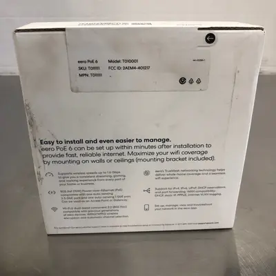 eero PoE 6 Dual-Band Wi-Fi 6 Access Point AX1800 - Thumbnail 3
