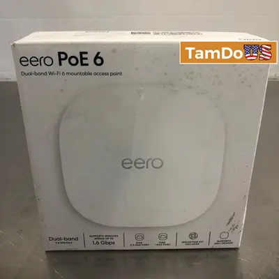 eero PoE 6 Dual-Band Wi-Fi 6 Access Point AX1800 - New Open Box - Real photo at TamDo.us