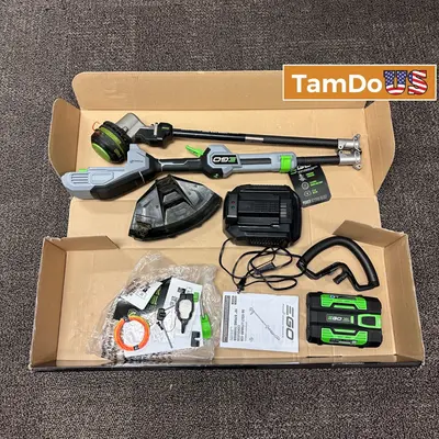EGO Power+ ST1621T 16" Cordless String Trimmer Powerload Carbon Fiber 2.5Ah Kit - Thumbnail 1