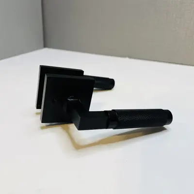 EH Explore Privacy Door Latch | Satin Nickel | 2-3/8" Backset | Interior Lock - New Open Box - Real photo at TamDo.us