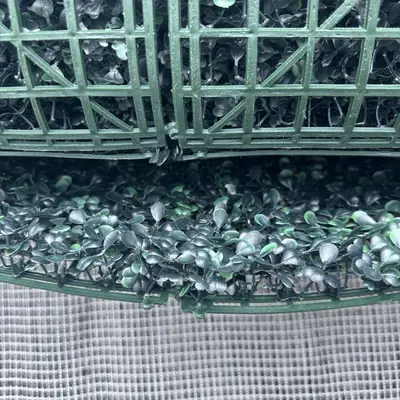 Ejoy Artificial Boxwood Hedge Panel 120" x 40" UV Protected Green - Thumbnail 5