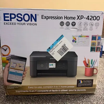 Epson Expression Home XP-4200 Wireless All-in-One Color Inkjet Printer - Thumbnail 9