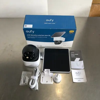 Eufy Security eufyCam Solo S3 Solar Powered Dual Cameras, 3K, Pan Tilt - Thumbnail 2