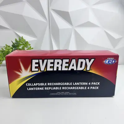 EVEREADY Collapsible Rechargeable LED Lantern 4-Pack - Thumbnail 2