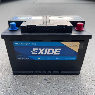 Exide Marathon Max AGM Battery H6 L3 48 MX-H6/L3/48 760 CCA 70Ah Auto SUV Truck - Thumbnail 6