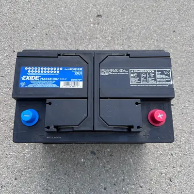 Exide Marathon Max AGM Battery H6 L3 48 MX-H6/L3/48 760 CCA 70Ah Auto SUV Truck - Thumbnail 2