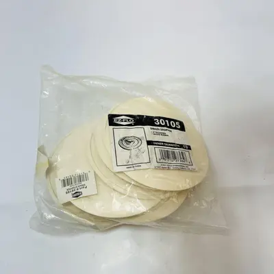 EZ-FLO 30105 Drain Stopper 5" Diameter White Rubber - Thumbnail 2