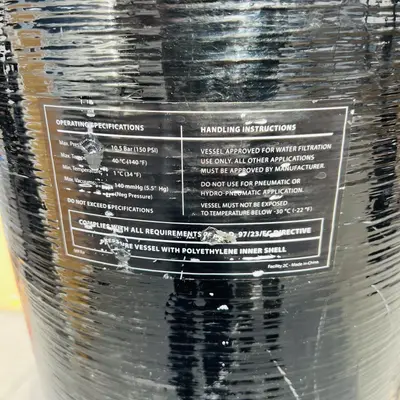Facility 2C Pressure Vessel with Polyethylene Inner Shell - Thumbnail 5