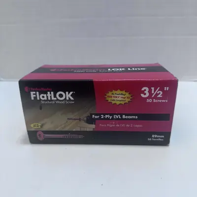 FastenMaster FlatLok 3-1/2 in. L Torx Ttap Epoxy Wood Screws - Thumbnail 1