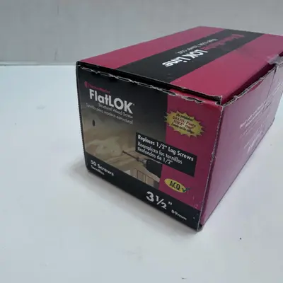 FastenMaster FlatLok 3-1/2 in. L Torx Ttap Epoxy Wood Screws - Thumbnail 4