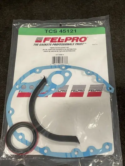 Fel-Pro TCS 45121 Timing Cover Gasket Set FOR Ford Mercury 3.8L 4.2L V6 Engines - Thumbnail 2