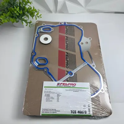Fel-Pro TCS 46079 Crankshaft Front Seal Set Timing Cover Gasket Opel 2.0 2.2 2.4 - Thumbnail 5