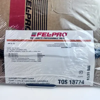 Fel-Pro TOS 18774 Automatic Transmission Pan Gasket GM V6 V8 4L60E 4L65E 700R4 - Thumbnail 3