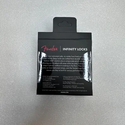 Fender Infinity Strap Locks Steel Guitar Strap Button Set Chrome 0990818600 - Thumbnail 4