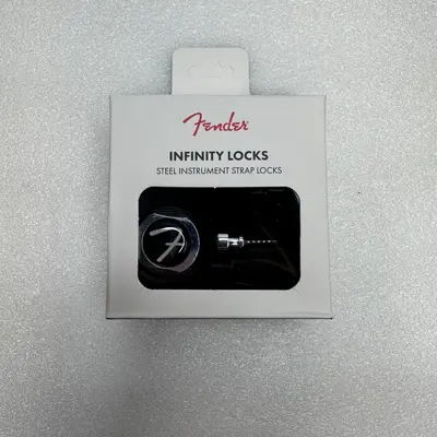 Fender Infinity Strap Locks Steel Guitar Strap Button Set Chrome 0990818600 - Thumbnail 5