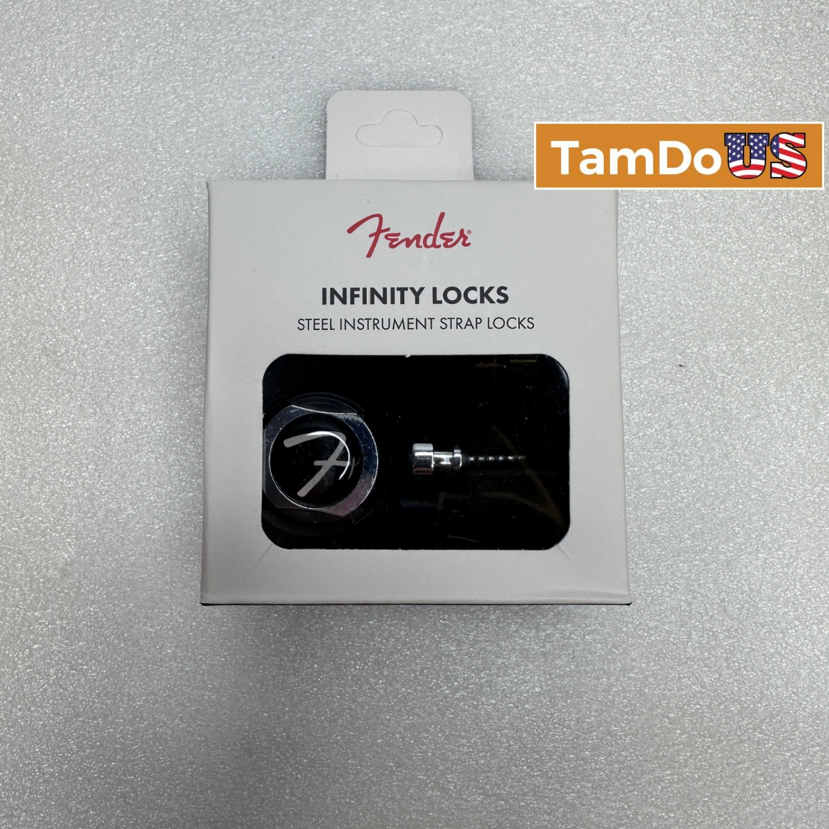 Fender Infinity Strap Locks Steel Guitar Strap Button Set Chrome 0990818600 - Photo 1 - Real photo at TamDo.us